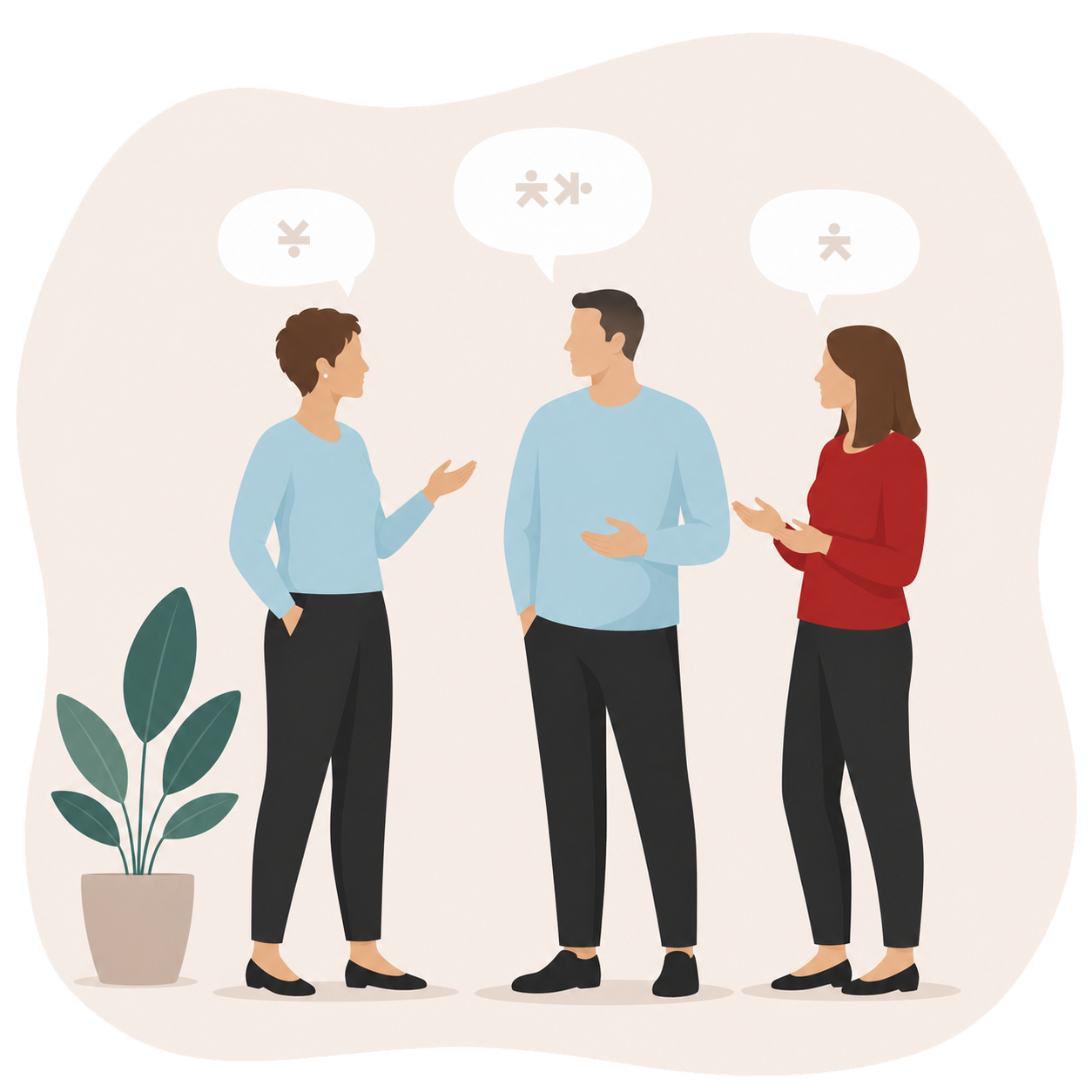 Leadership at Work graphic